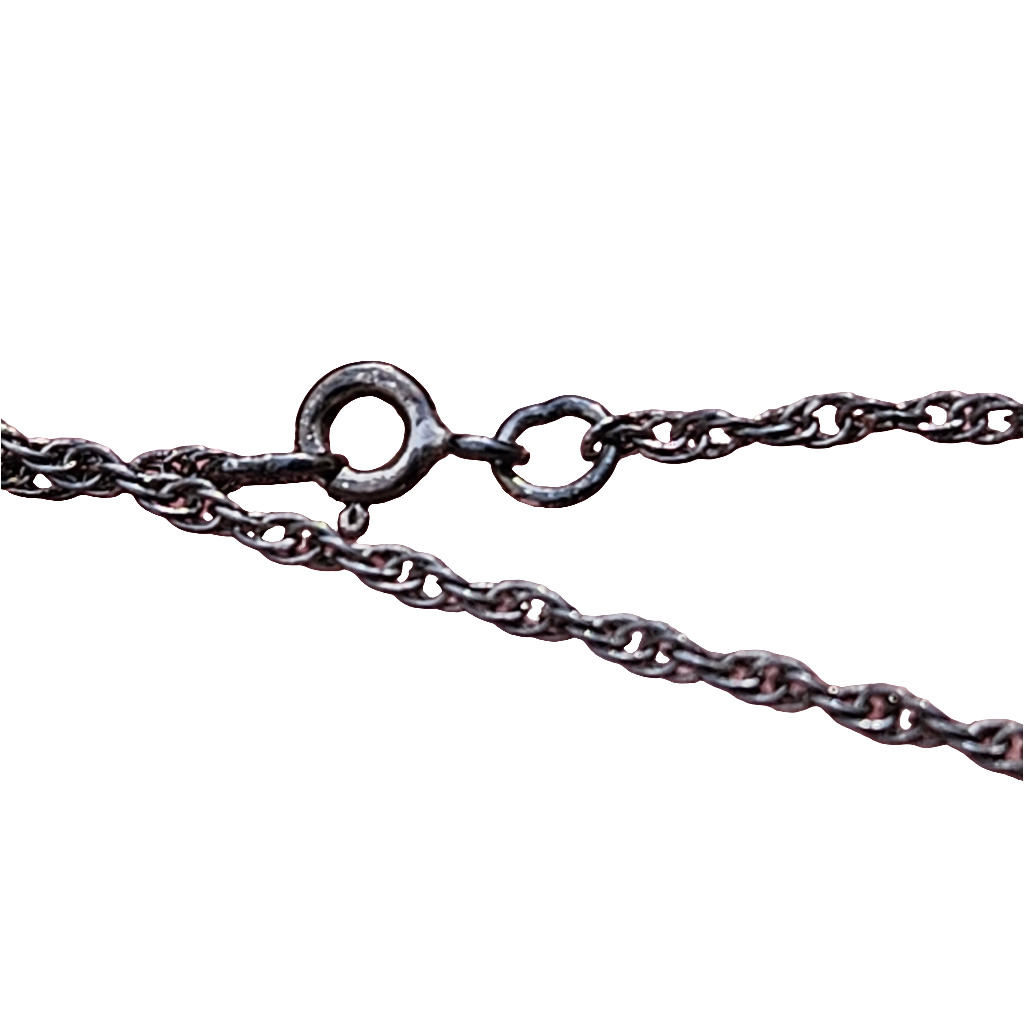 Beautiful Antique Necklace Amethyst And Pearl Drop Sterling Silver Jewellery