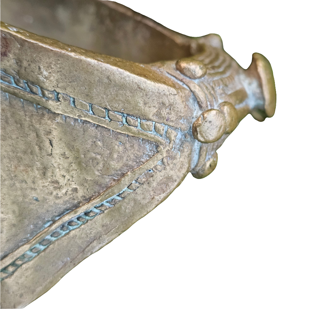 Brass Cuff Nigerian Bracelet Heavy Ethnic Jewellery Jewelry Bangle Anklet