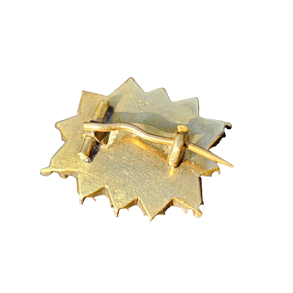 Unusual Antique Georgian Paste Fichu Pin Brooch Lace Jewellery