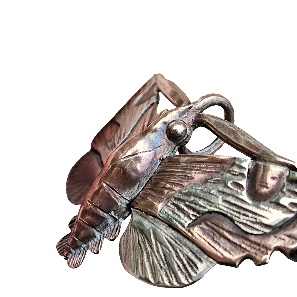 CJVD Moth Brooch Cornelius Jakob Van Dop Arts And Crafts Jewellery