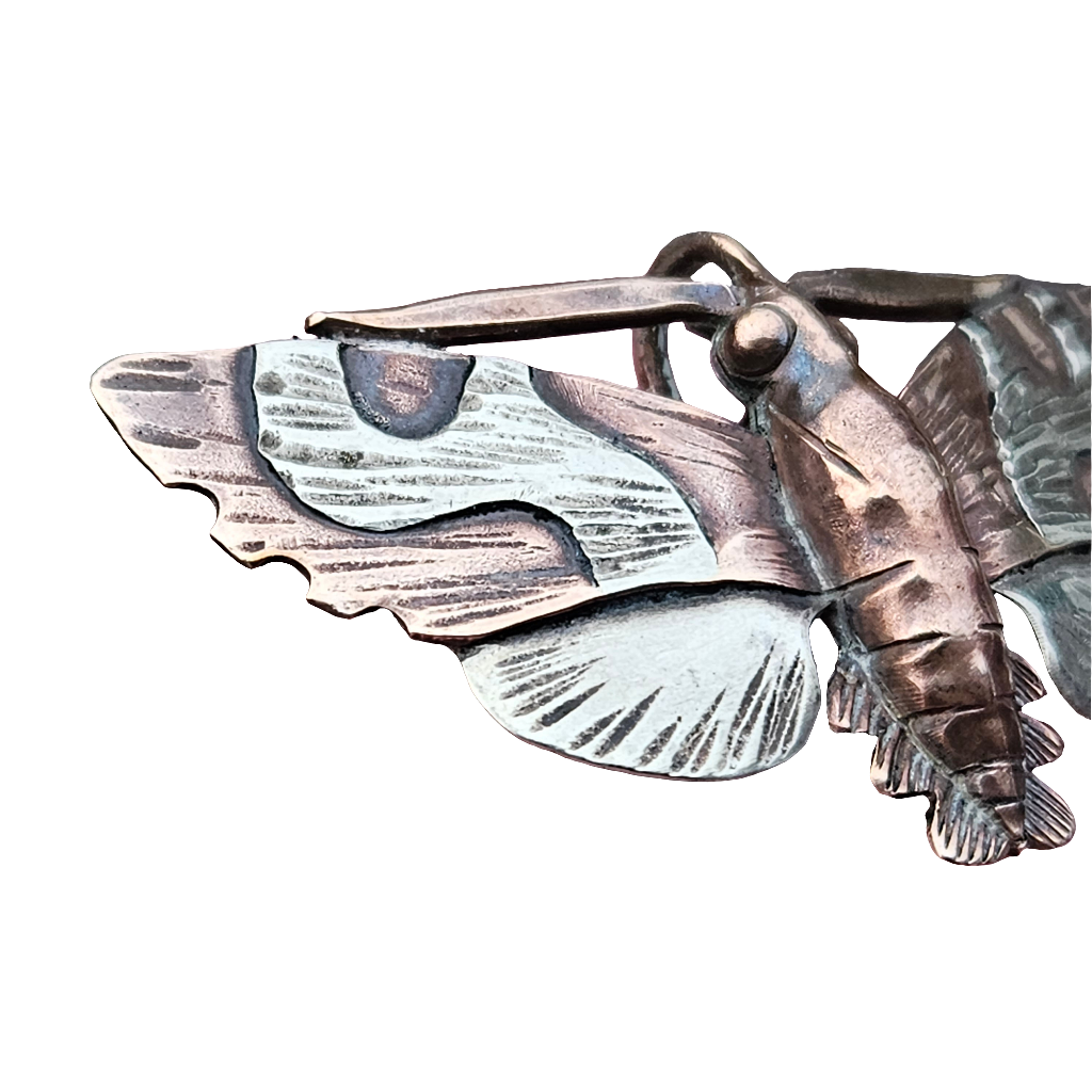 CJVD Moth Brooch Cornelius Jakob Van Dop Arts And Crafts Jewellery