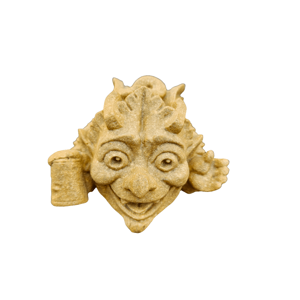 Medieval Style Gargoyle Face Wall Mount Ornament Lincoln Cathedral Replica