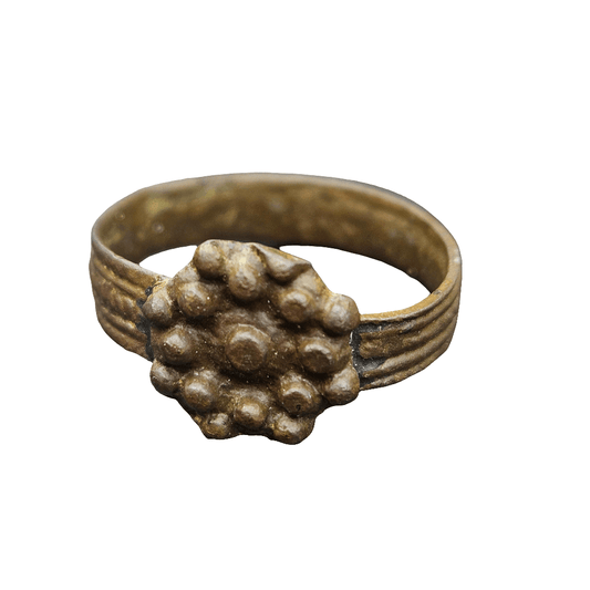 Great Plague of London Ring 16th 17th Century Bronze Jewellery Size 9