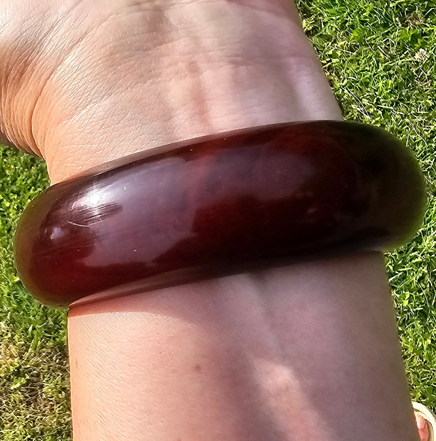 Amber Bangle Stunning Vintage Bracelet