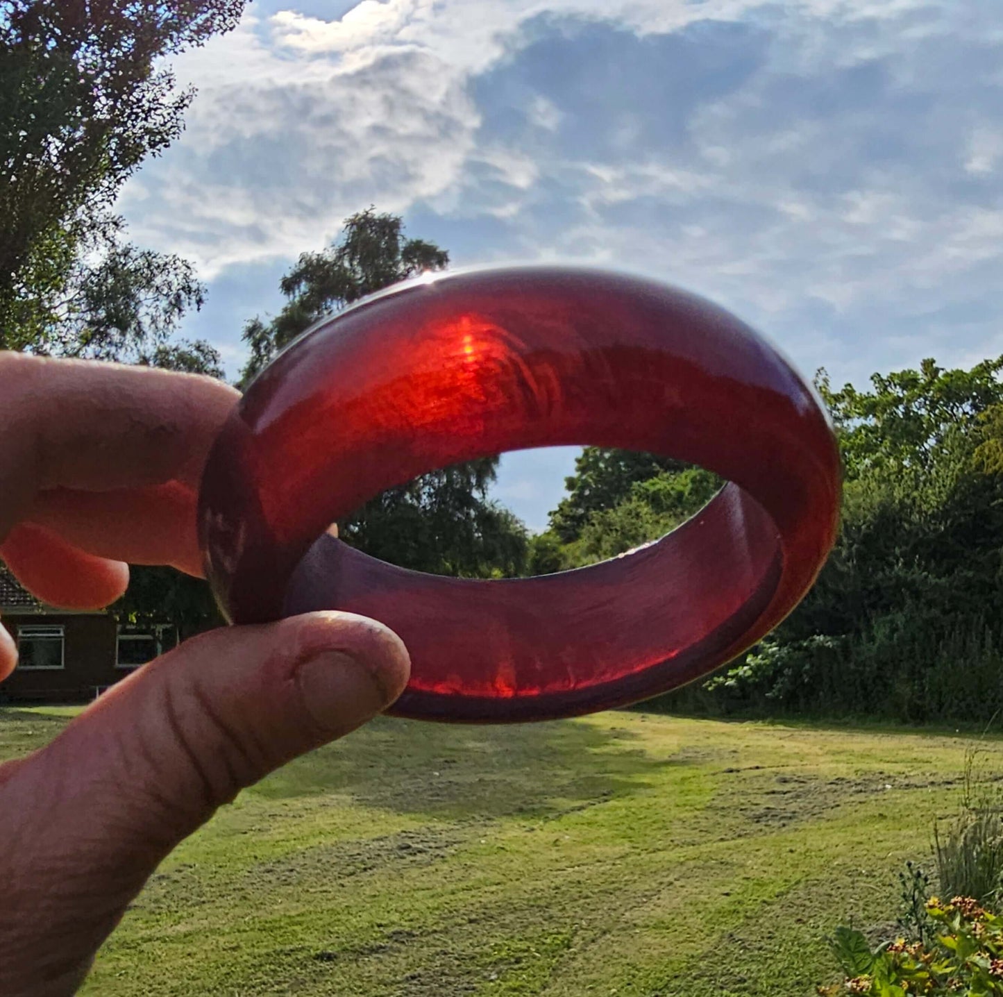 Amber Bangle Stunning Vintage Bracelet